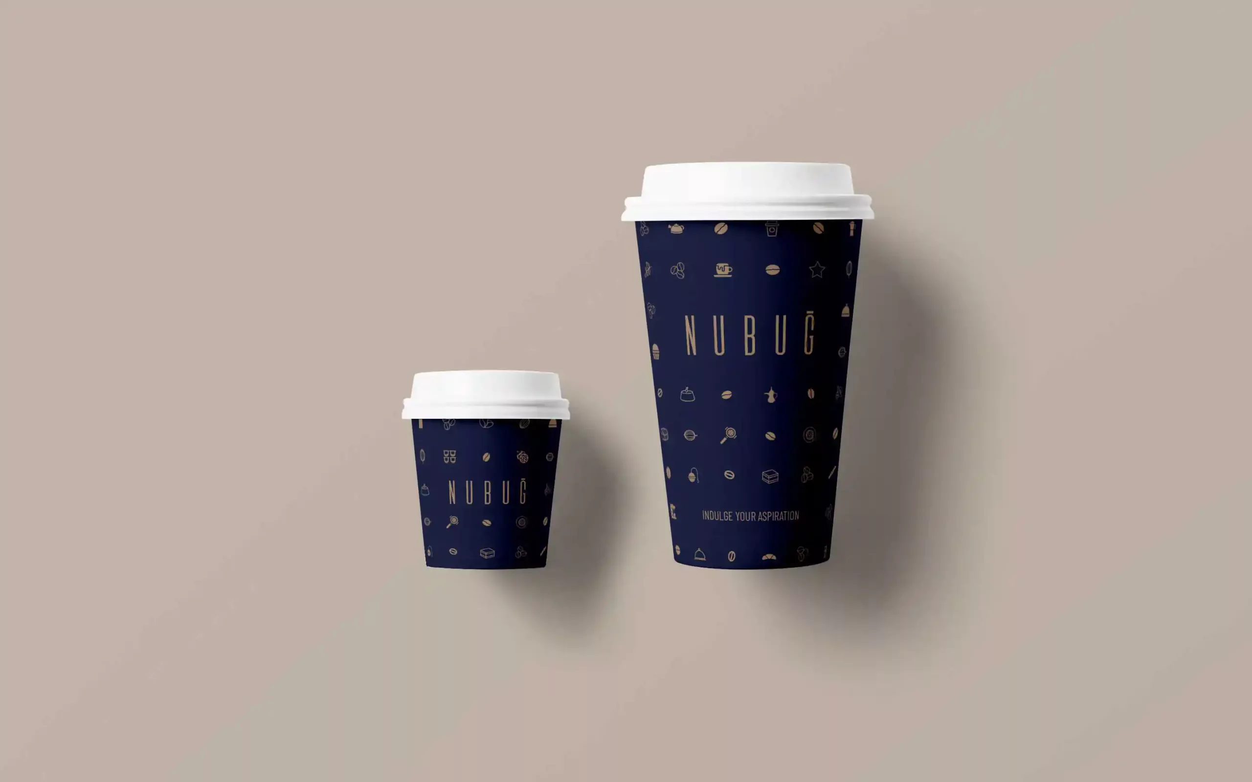 cafe branding - brand stationary